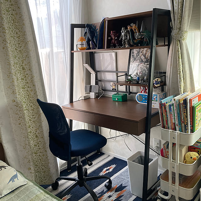 My Desk,4.5畳,こどものいる暮らし,小学生,子供部屋男の子,ニトリ rokaの部屋
