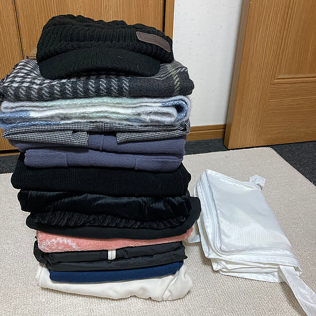 My Shelf,ベルメゾン,衣類収納,クローゼット上段,持ち手サイコー koroの部屋