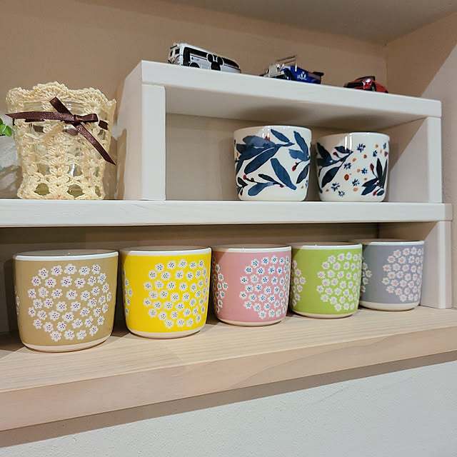 My Shelf,パステルカラー,イベント参加♡,marimekko ラテマグ,おきにいり♡ pekoの部屋