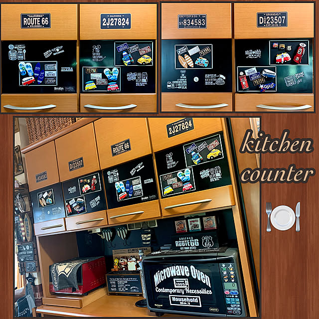 「マグネットコレクションを楽しく飾るための簡単リメイク」 by yottanさん