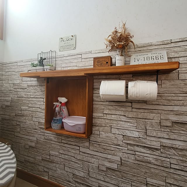 Bathroom,ダイソー,100均,手作り,セリア,オイルワックス,ハンドメイド,2023年 sachi.m1122の部屋