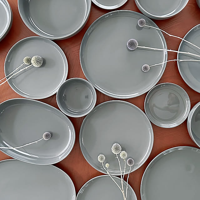 My Desk,無印良品,グレーの器,グレー好き,このカラーが好き！,瑠璃玉アザミ,日常の器 hanahana1444の部屋