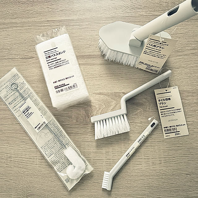 Bathroom,無印良品のある暮らし,掃除道具,リピート買いアイテム,無印良品,北欧ナチュラル,イベント参加,すっきり暮らす,暮らしを整える,フォロワーの皆様に感謝! asasouの部屋