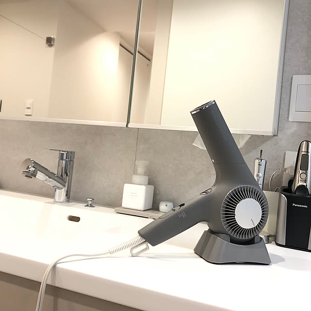 Bathroom,テスコム,ドライヤー,家電,小さな幸せ,丁寧な暮らし,フォロー&いいね ありがとうございます♡,読んでくれてありがとうございます♡,夫婦ふたり暮らし Rororiの部屋