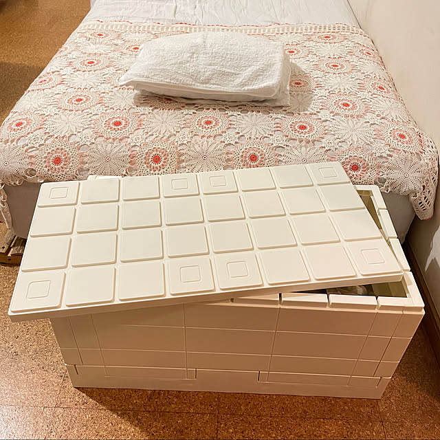 収納,RoomClipショッピング,イベント参加,手編みブランケット,ナチュラル,ホワイトが好き,買ってよかったモノ,Bedroom Yukinoの部屋