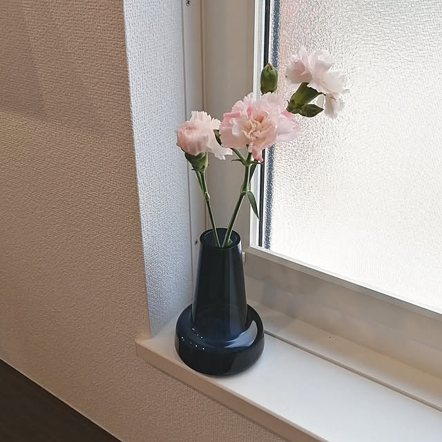Entrance,花瓶,フラワーベース,ホルムガード,花のある暮らし,建売住宅,グリーンのある暮らし,RoomClipショッピング,おうち見直しキャンペーン,生花,カーネーション ishicoroの部屋