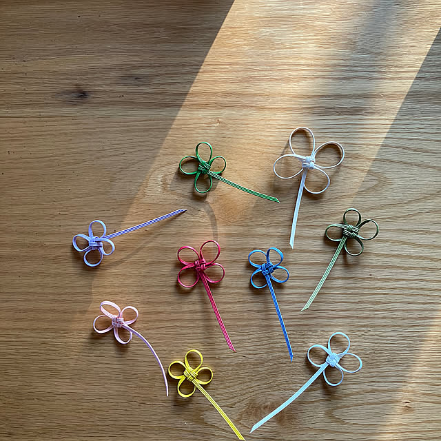 クラフトバンド,ハンドメイド夏,平屋暮らし,グリーンのある暮らし,植物のある暮らし,緑のある暮らし,季節を感じる暮らし,夏,輸入住宅,田舎暮らし,My Desk,箸置き,かわいいアイテム nana77の部屋