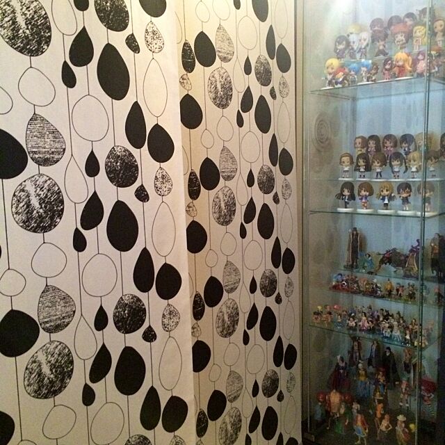 My Shelf,フィギュア,IKEA,パネルカーテン mononoの部屋