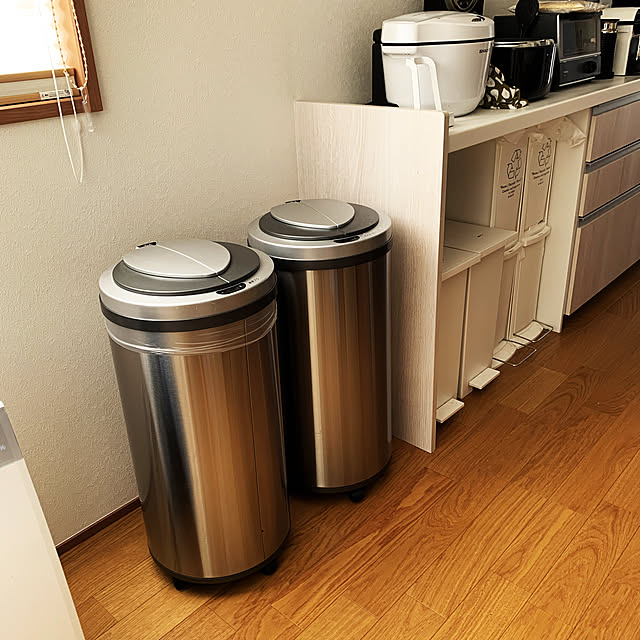 キッチン,ゴミ箱,ダストボックス,買ってよかったもの,シンプル,Kitchen shiranuiの部屋