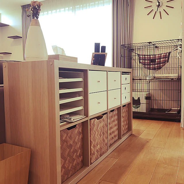 KALLAX,カラックス,こどもと暮らす,ねこと暮らす,IKEA,Lounge Reiの部屋