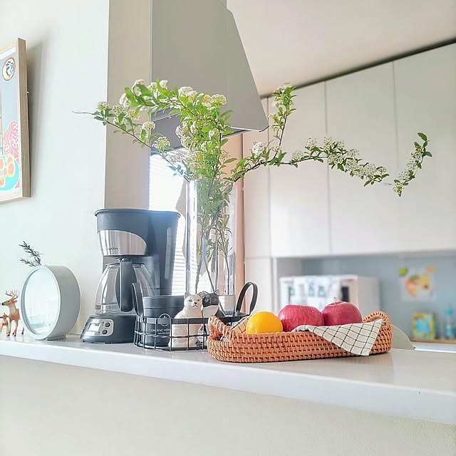 Kitchen,花,ガーデン雑貨,春,いつもいいねやコメありがとうございます♡,かご・バスケット,節約インテリア,ACTUS .Haの部屋