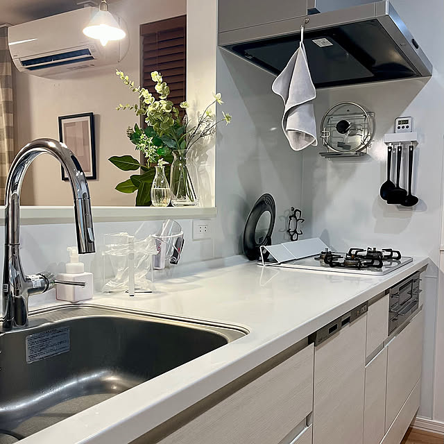 Overview,掃除しやすく,洗面所,キッチン,リビングダイニング,洗濯,食洗機,すっきり暮らす,マイルール,きれいを保つ ayumi_interior_の部屋