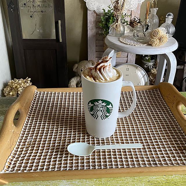Kitchen,リサイクルショップT,癒し,バナナシェイク,スタバマグカップ,癒しセット,おうちカフェ mamiの部屋