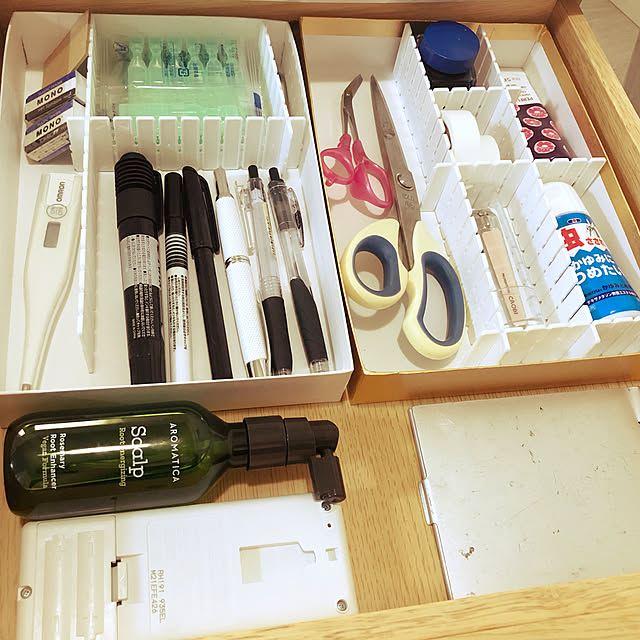 収納術,収納アイデア,収納,ナチュラル,100均,My Desk,雑貨,セリア yoaの部屋