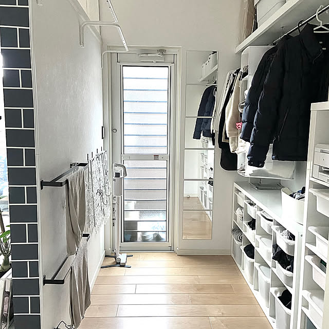 My Shelf,収納棚,ランドリールーム,カラックス収納,IKEA,収納スペース,三井ホーム,DIY kobami_styleの部屋