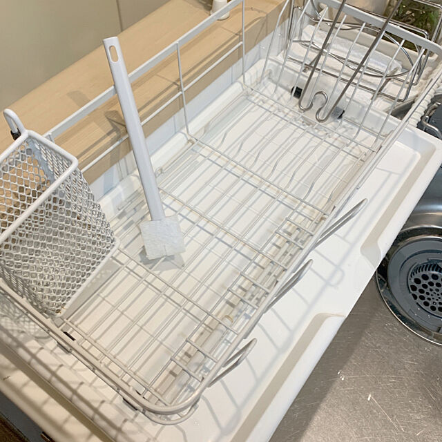 Kitchen,水切りカゴ,隙間掃除シリーズ,クーポンで頂きました,無印良品,2018.12.27 ISM.mumの部屋