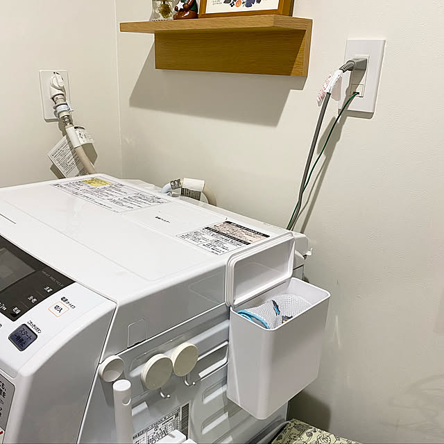 連投失礼いたします,山崎実業,洗濯洗剤ボールストッカー,RoomClipショッピング,ウエルカムクーポン,北欧インテリア,Bathroom sakichiの部屋