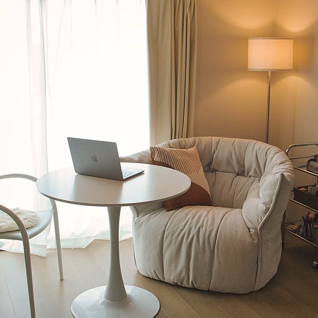 一人暮らしインテリア,賃貸一人暮らし,ブリガンタン,シンプル,リーンロゼ,ソファ,一人がけソファ,Overview,ときめきアイテム danの部屋