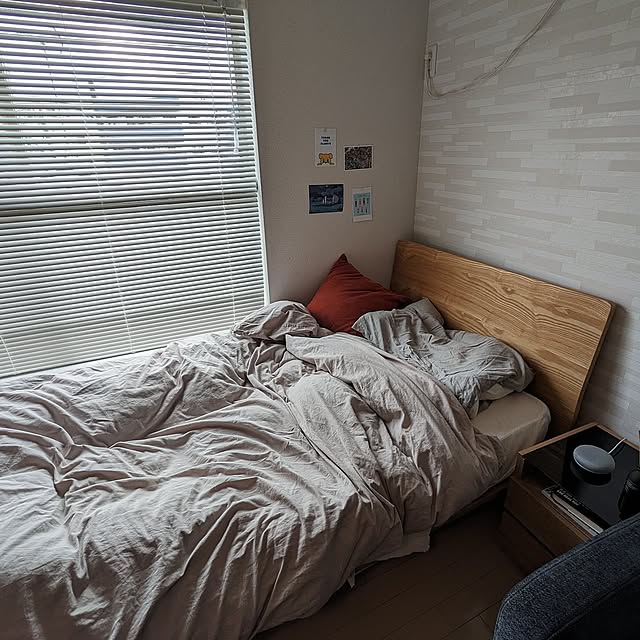 Bedroom,無印良品,ナチュラル,IKEA,雑貨,一人暮らし,観葉植物,ニトリ koの部屋