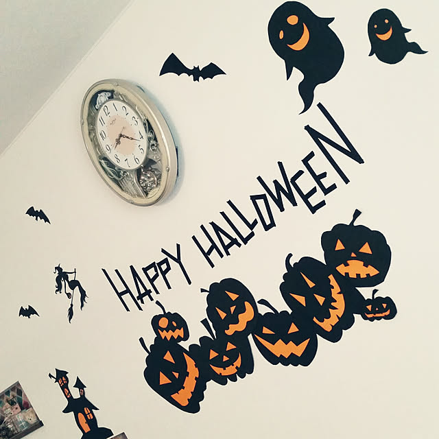 On Walls,ハロウィン,工作,マステ,画用紙ちょきちょき,after画像,ハロウィンディスプレイ,こどもと暮らす。,あかちゃんのいる家,ダイソー,ハンドメイド,パンプキン,ジャックオランタン,魔女,100均,かぼちゃおばけ,保存ありがとうございます♡,朝活,マステでお絵描き,英字,10000人の暮らし,暮らしの一コマ,画用紙,切り絵 SUNNY-SMILE.rinの部屋