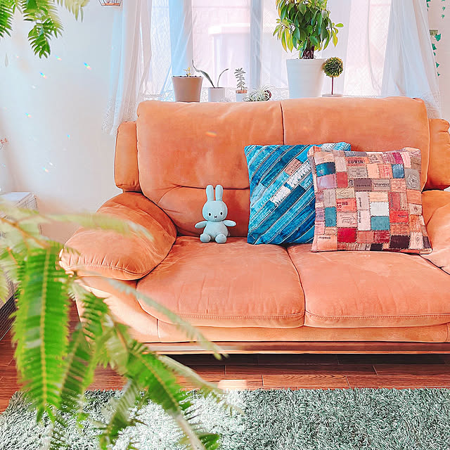 Lounge,エバーフレッシュ 大きくなったもんだ,壁の光は サンキャッチャー,グリーン,家具,癒し,冬支度,カリフォルニアインテリアに憧れる,デニムタグクッション,西海岸インテリアに憧れる,コメントお気遣いなく(⁎ᴗ͈ˬᴗ͈⁎),ゆっくりお邪魔します(๑˃̵ᴗ˂̵),今日もお疲れ様でした(๑´ꈊ`๑),今日の、おこげ♪,ゆるゆるRC中…500picありがとう♡,こどものいる暮らし,おこげ チェックOK,保存してくださり、ありがとうございます♡,人気トピ掲載❤︎ありがとうございます♬,山あり谷あり クロードチアリ,chiiyanさんありがとうございます♡,kuma3ちゃんありがとうございます♡,DailyRoomClip掲載ﾅﾏｽﾃ,snoopyさんありがとうございます♡,200いいね♬嬉しいです〜ｱﾘｶﾞﾄ Llatte-usaの部屋