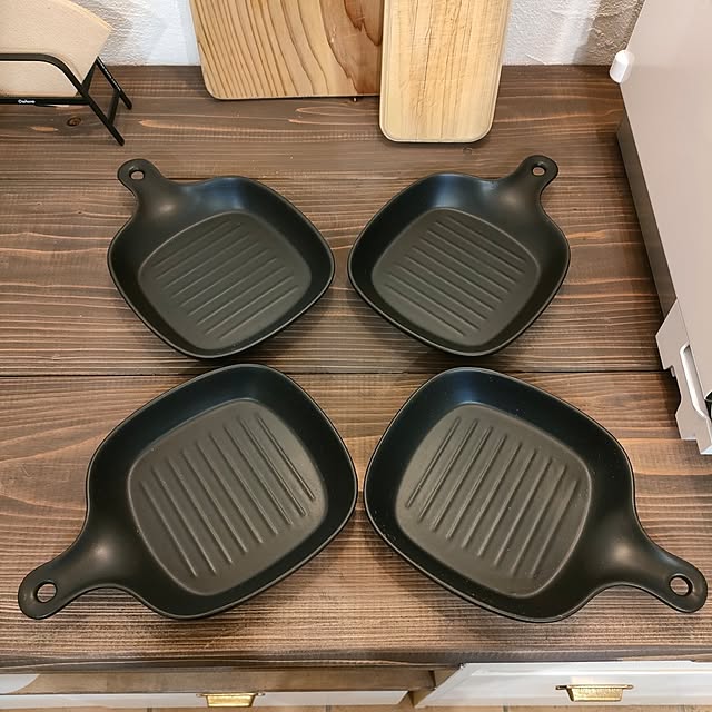 Kitchen,ダイソーの皿,グリルプレート皿,ダイソー,Daiso olivierの部屋