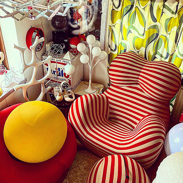 モダン インテリア,ヴィンテージ,イタリア,照明,70年代,ミッドセンチュリー,70's,モダン,スペースエイジ,サイケデリック,spaceage,Overview agravicの部屋