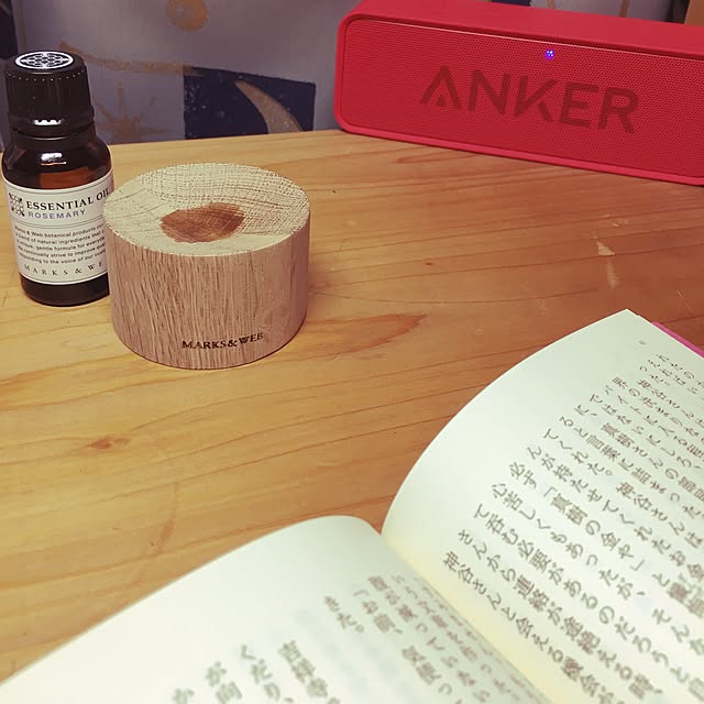 読書タイム,MARKS＆WEB,Anker SoundCore,カフェ風,My Desk yuの部屋