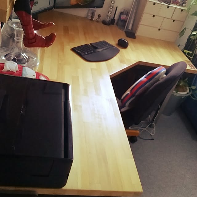 My Desk,IKEA,男前インテリア,オーディオ,PCデスク,DIY manabeat.32の部屋