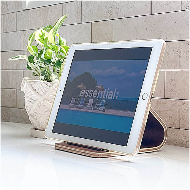 Kitchen,タブレット置き場,タブレットスタンド,RoomClipショッピング,山崎実業 RIN,山崎実業,買ってよかったもの,フォローすごく嬉しいです♡,いいね、いつもありがとうございます♡,いつも見てくださって、感謝です♡ cotoriの部屋