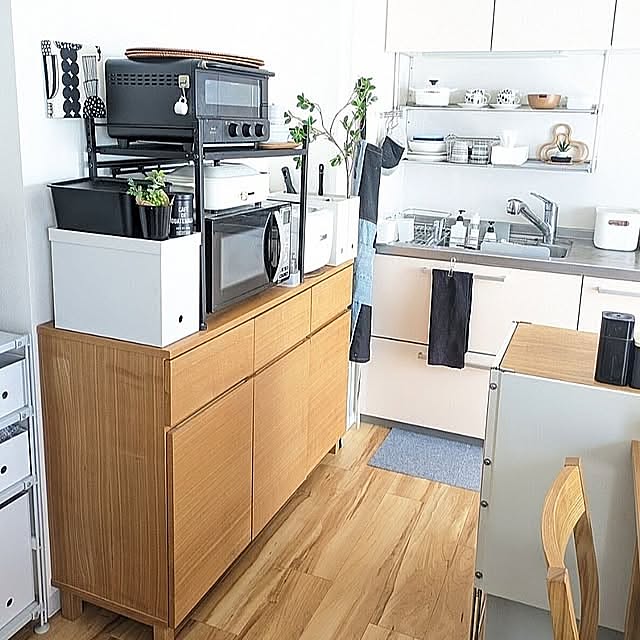 Kitchen,無印良品,キャビネット,イッタラ,ディスプレイ収納,Iittala,キッチンカウンター,北欧インテリア,ル・クルーゼ,お気に入りの器,イベント参加中,あとでゆっくりお邪魔します♡,ティーマ ボウル,イベント大好き,イベント用に再投稿です,BRUNOトースター,BRUNOコンパクトホットプレート,好きな器のある暮らし,BRUNOがある暮らし,オリゴ マグ,複数枚投稿,見せる収納,RoomClipショッピング,ファイルボックス収納 hihaの部屋
