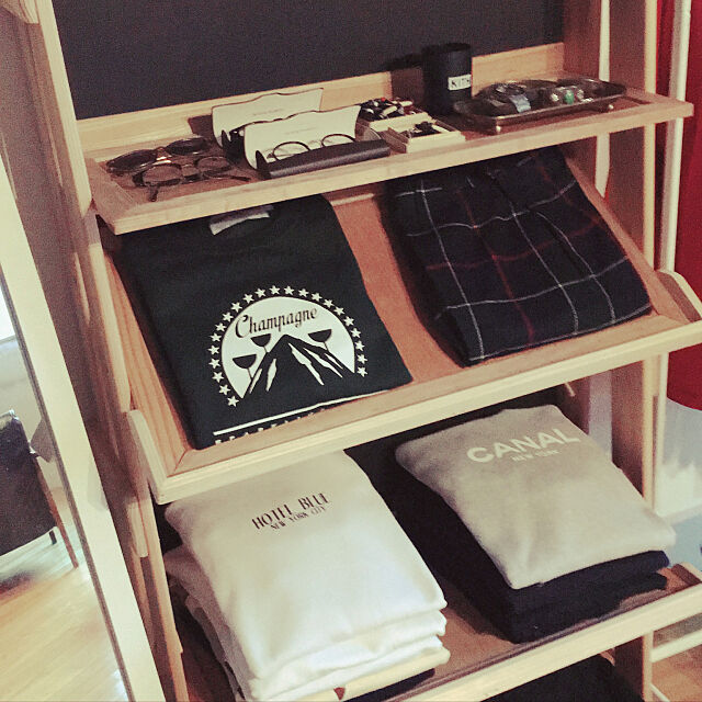 My Shelf,ハンドメイド,Tシャツ収納 glolyboundの部屋