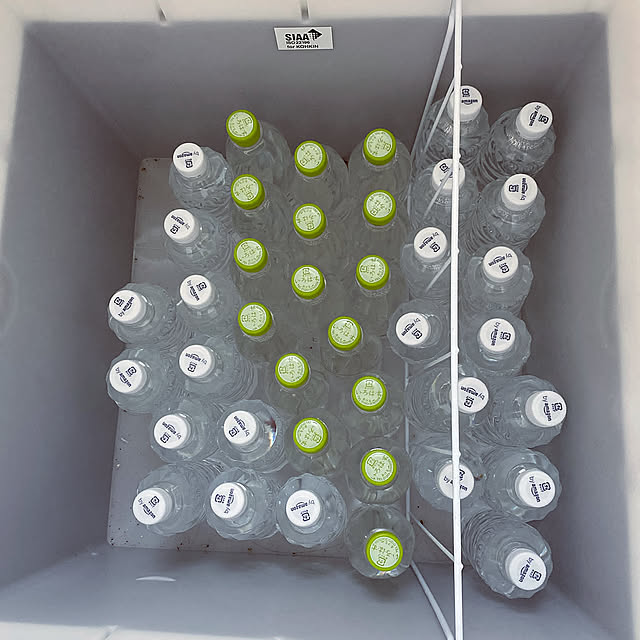 My Shelf,収納アイデア,収納,ペットボトル,防災 Aoiの部屋