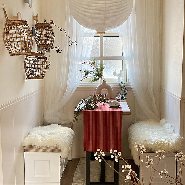 お正月ディスプレイ,お正月インテリア,ヌック,ヌックスペース,DIY,#zarahome,IKEA,北欧,H&M HOME,雑貨,ドライフラワー,#handmade,ハンドメイド reeeの部屋