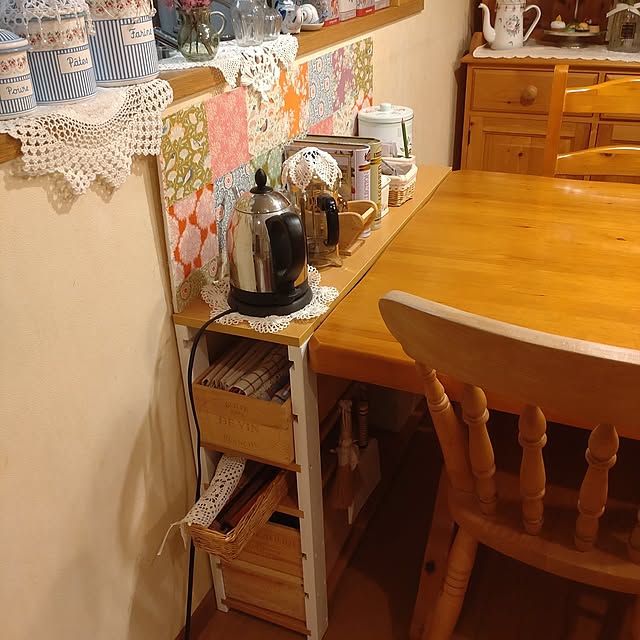 Lounge,カトラリー収納,ナチュラル,雑貨,カントリー好き♥,手作り,ハンドメイド,DIY,収納,まとめて投稿,手編み,レース編み,編み物大好き Hujikoの部屋