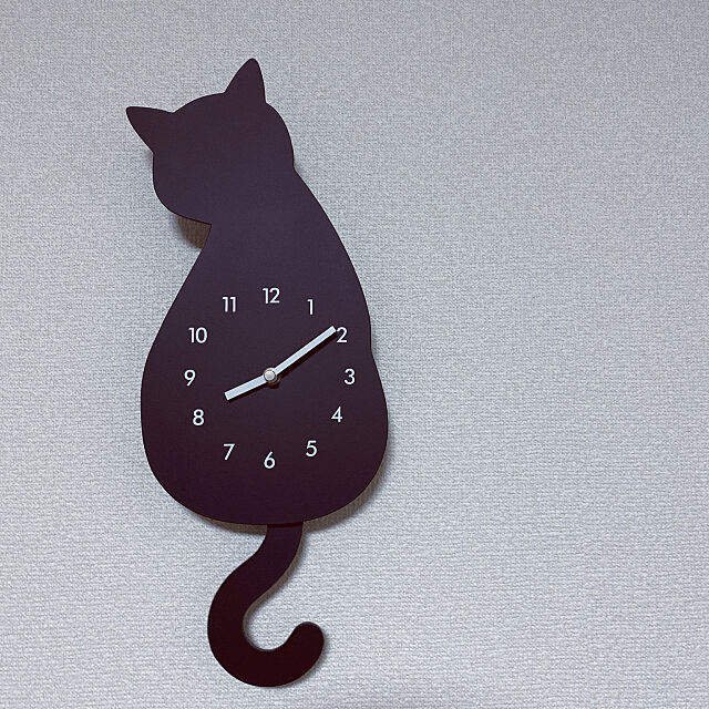 猫,時計,RoomClipアンケート,ニトリ,Lounge kokoyukakaの部屋