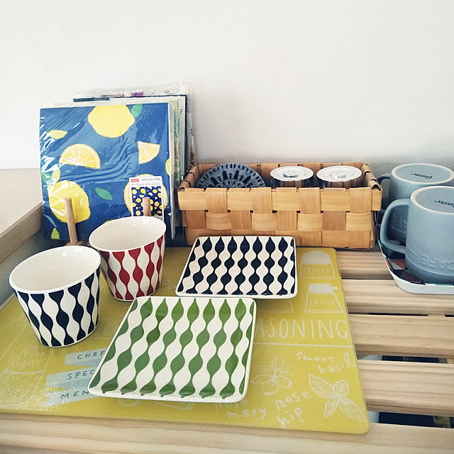 Kitchen,プチプラ,ダイソー,セリア,お皿,コップ,テーブルペーパー,コースター,リーズナブル k.yの部屋