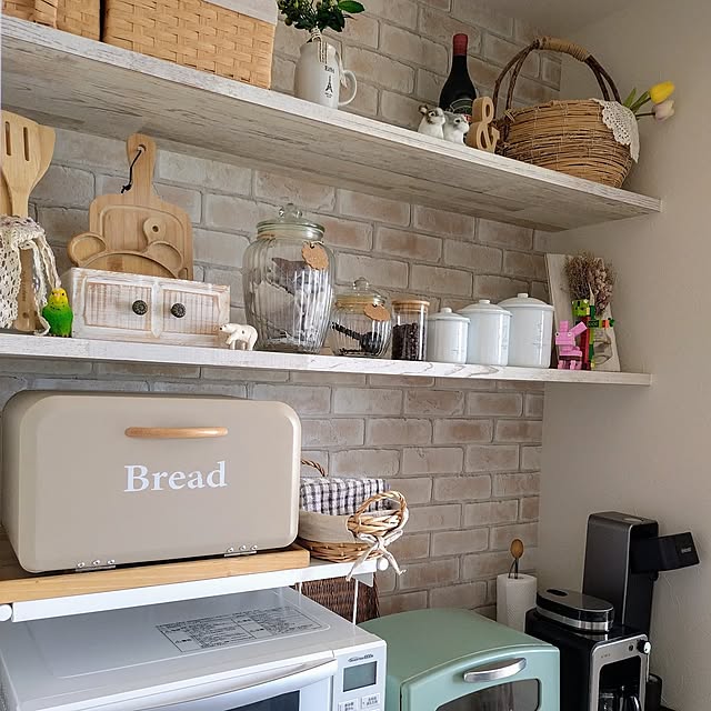Kitchen,楽天で買ったもの,マイホーム記録,日々の暮らし,日常のひとこま,居心地の良い暮らし,子どものいる暮らし,歳の差兄弟,男の子4兄弟,ブレッドケース ri-eの部屋