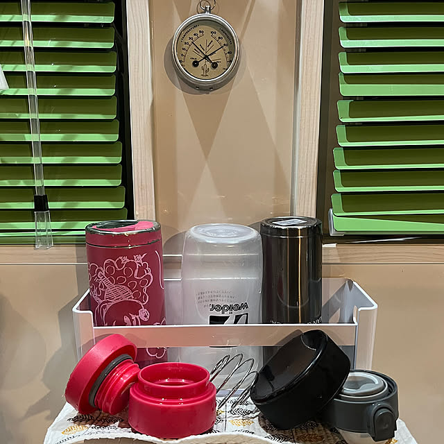 Kitchen,マグネット,ボトルホルダー,水筒水切り,水筒乾燥,買ってよかったもの yoshibuの部屋