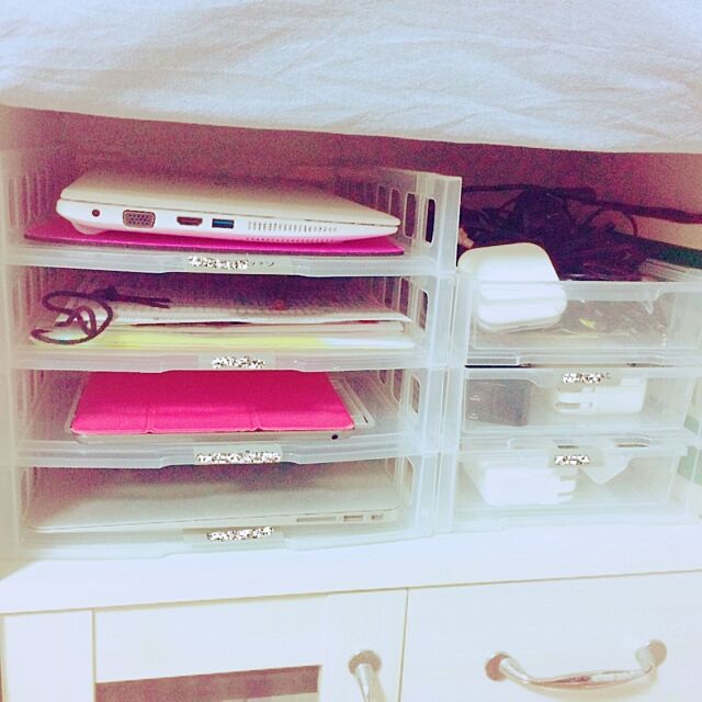 My Shelf,パソコン,パソコン収納,セリア,100均 siousagiの部屋