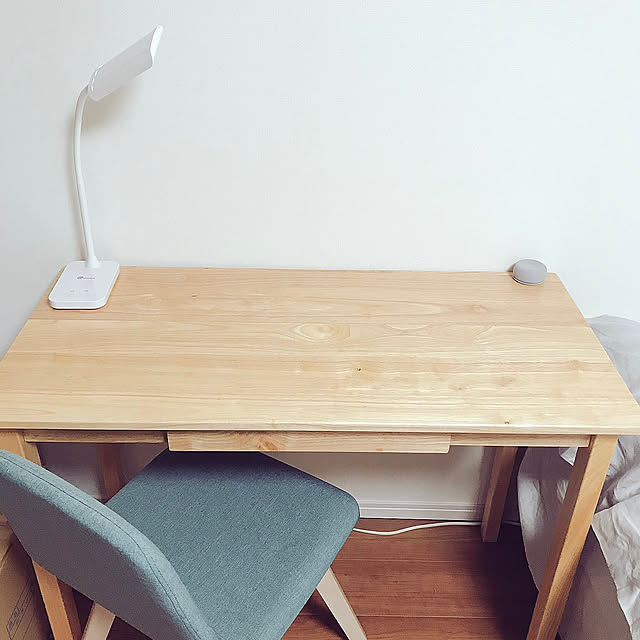 ナチュラル,一人暮らし,LOWYA,無印良品,お気に入り,My Desk mhpokmtの部屋