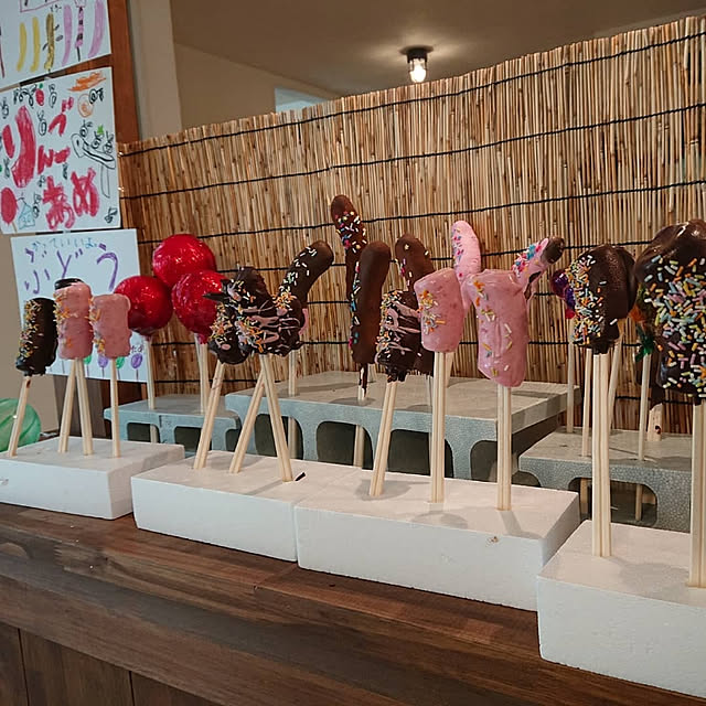 おうち夏祭り,無添加住宅,漆喰,三兄弟,おうち時間,自粛生活,こどものいる暮らし,無垢材,Kitchen fla832cubeの部屋