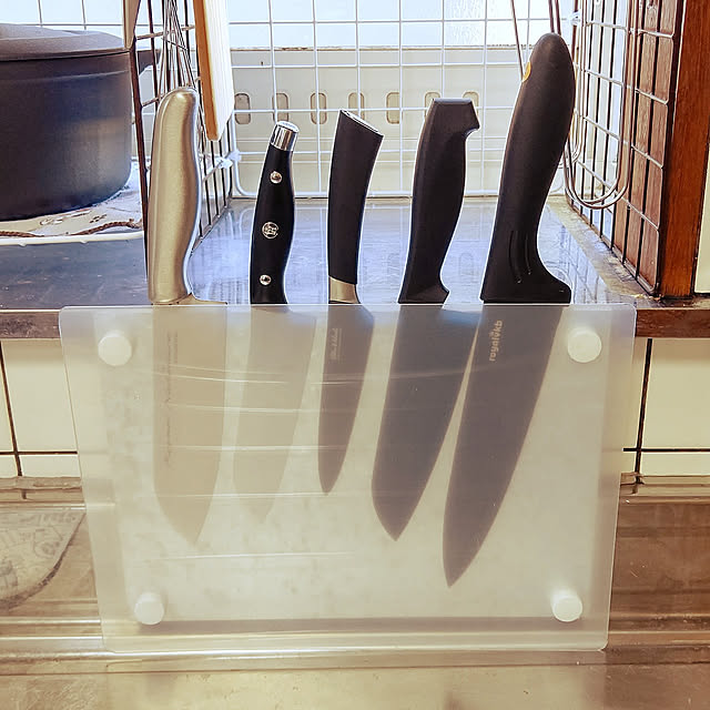 Kitchen,雑貨,セリア,100均,ダイソー,ハンドメイド,包丁スタンド 手作り mikoの部屋