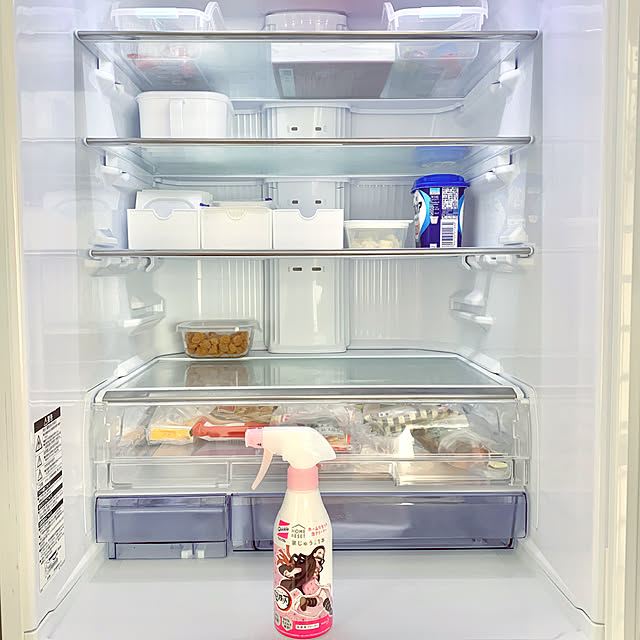 まとめ買い,ホームリセット泡クリーナー,冷蔵庫の掃除,冷蔵庫,暮らしの味方,Kitchen,食品を入れる前に,食品補充のタイミングで koko_hikaの部屋