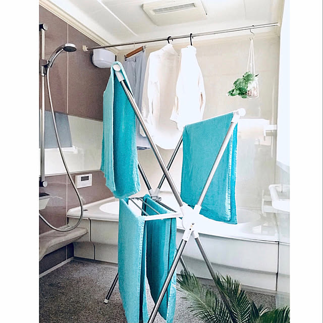部屋干し,Bathroom mamyuの部屋