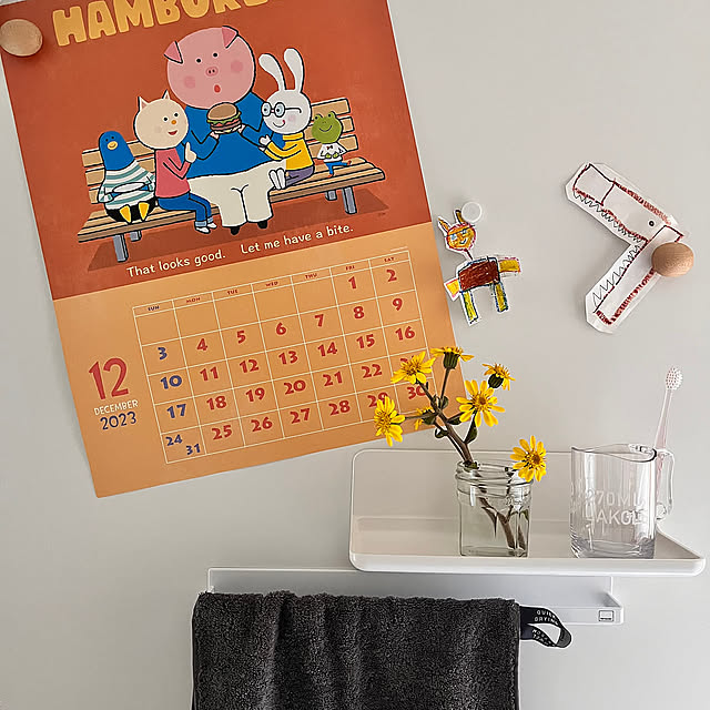 Bathroom,歯磨きコップ,歯ブラシスタンド,水が切れるスタンドマグ,ラコレハウス,LAKOLE,LAKOLE好き tomokonの部屋