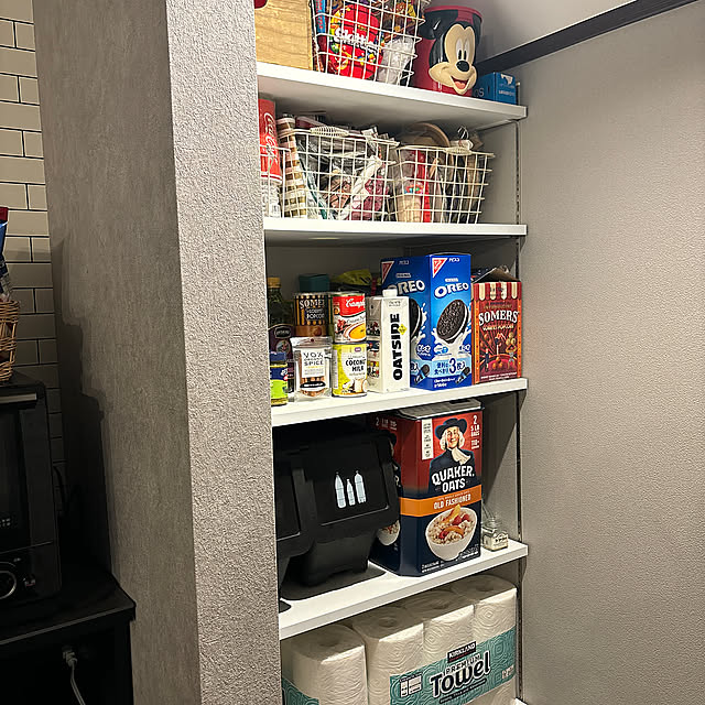 Kitchen,パントリー,ストック,海外製品,パントリー収納,ストック置き場,パントリーのある暮らし,ストック管理 techisaeの部屋