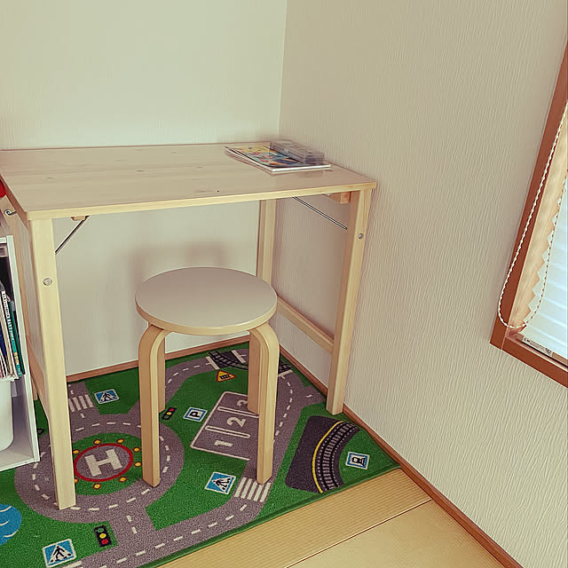 ミシン台,学習机,ナチュラル,無印良品,IKEA,ニトリ,My Desk,和室 belle_roomの部屋