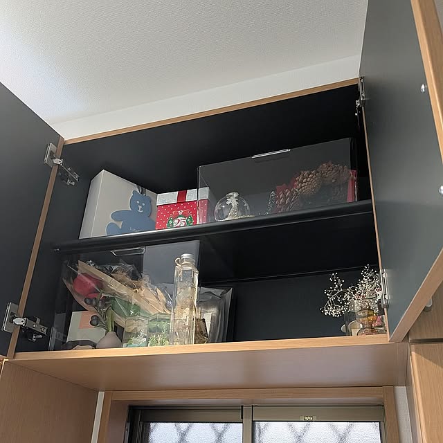 My Shelf,ディスプレイ収納,クリスマス,子どもと暮らす,SANKA,見える収納,透明ケース,見てくださってありがとうございます,モニター当選ありがとうございます,スケルトンボックス,うっかり買い防止 cochonの部屋