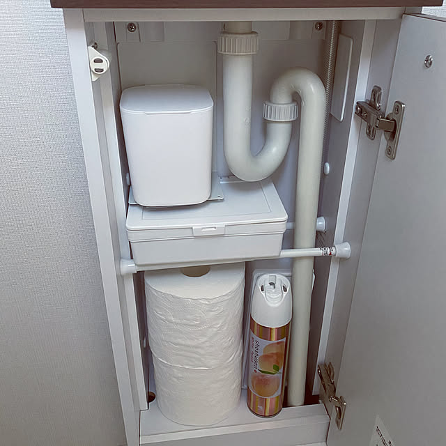 トイレ収納,TOTOトイレ,埋め込み手洗い器,トイレットペーパー,突っ張り棒,サニタリー収納,1dpダストボックス,ブックエンド,流せるトイレブラシ,シンプル,35坪の家,ありがとうございます♡,ダイソー,ミニマリストになりたい,フォロワーの皆様に感謝♡,皆様に感謝♡,収納,気軽にフォローして下さい♡,100均,流せるトイレブラシ収納,掃除道具,フタがとまるケース,セリア,子供と暮らす,DIY,Bathroom akrk41211の部屋